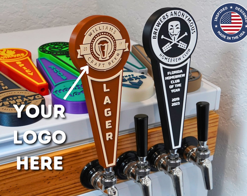 Custom Tap Handle with Logo