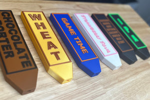 Custom Tap Handle - Personalized Tap Handle for Homebrew, Cold Brew, Water, Beer, Kegerator - 9 Inch