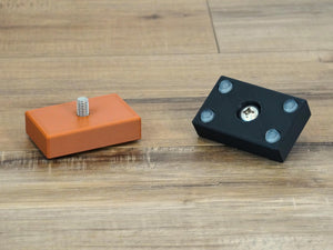 Tap Handle Display Base – Custom Stand for Beer Tap Handles, Trophy Display, Non-Slip Rubber Feet, 26 Colors, 3/8”-16 Bolt