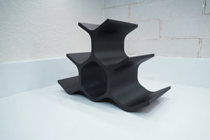 6 Bottle Modern Wine Rack Pyramid