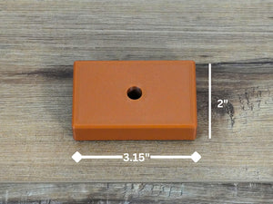 Tap Handle Display Base – Custom Stand for Beer Tap Handles, Trophy Display, Non-Slip Rubber Feet, 26 Colors, 3/8”-16 Bolt