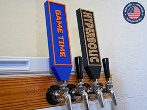 Custom Tap Handle - Personalized Tap Handle for Homebrew, Cold Brew, Water, Beer, Kegerator - 9 Inch